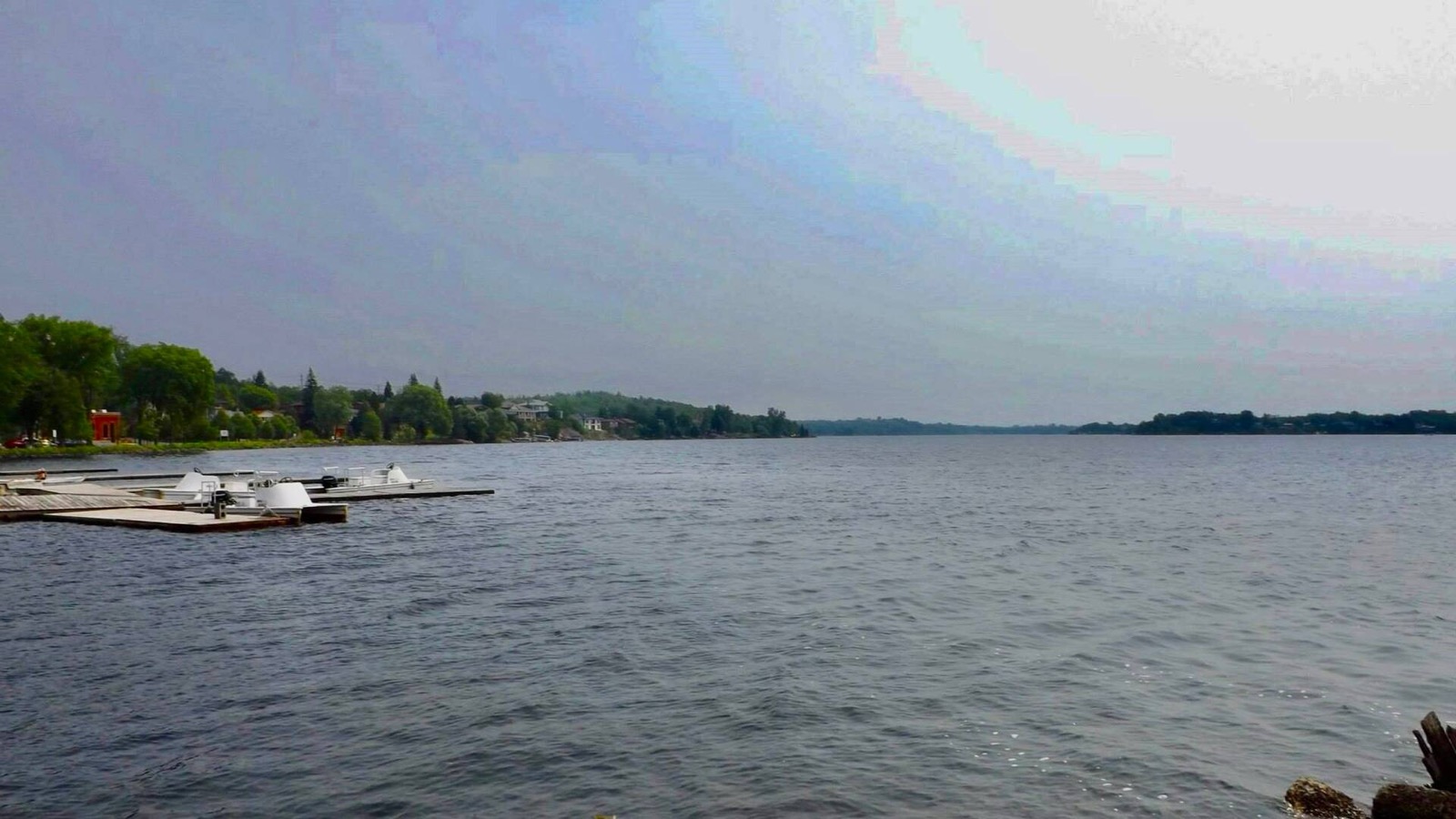 Ramsey Lake from Bell Park in Greater Sudbury, Ontario