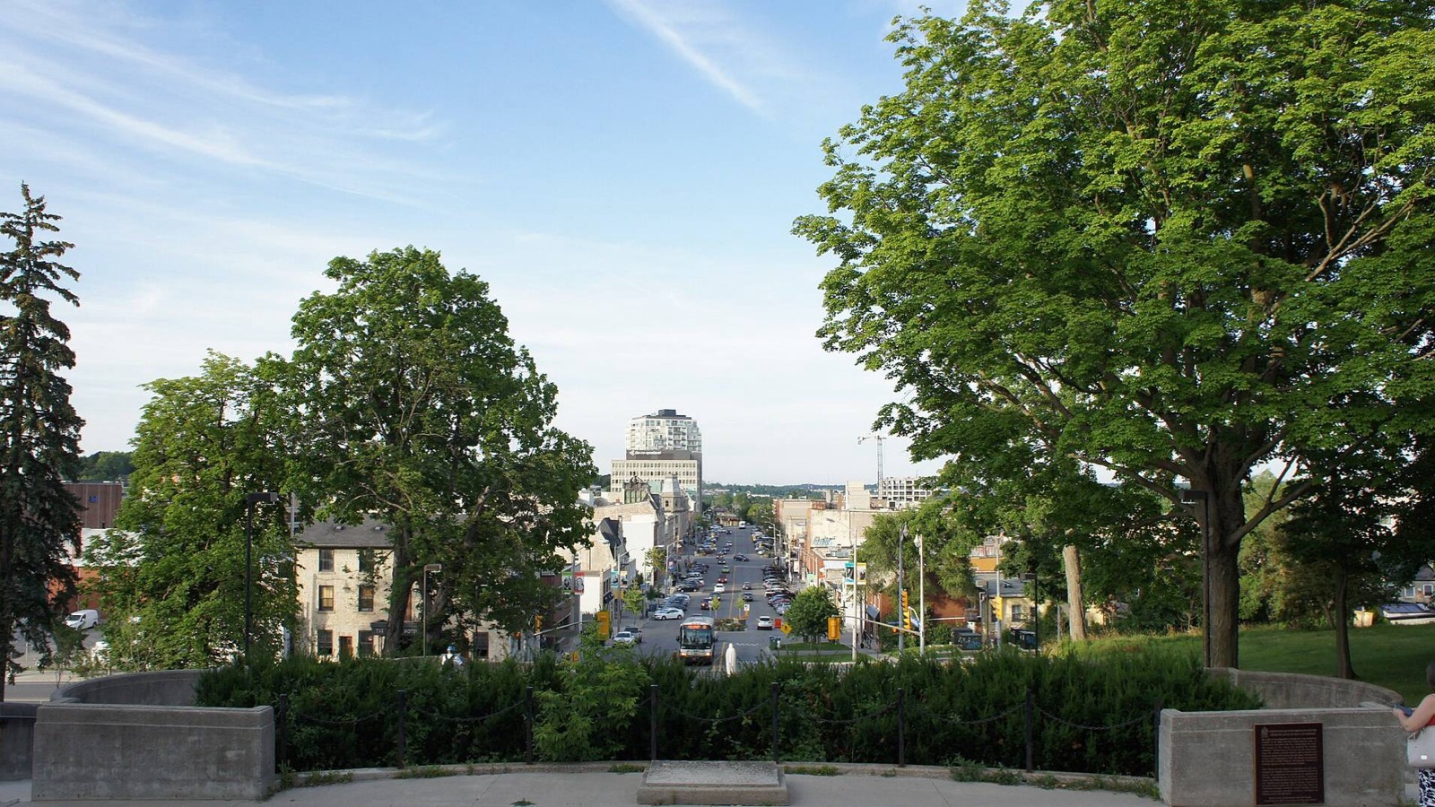 Downtown Guelph viewed from the Basilica of Our Lady Immaculate